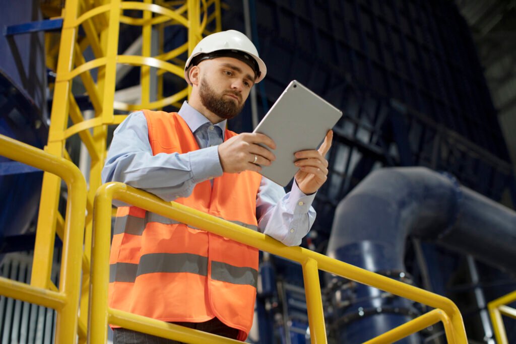 person working building construction